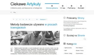 Ciekawe artykuły