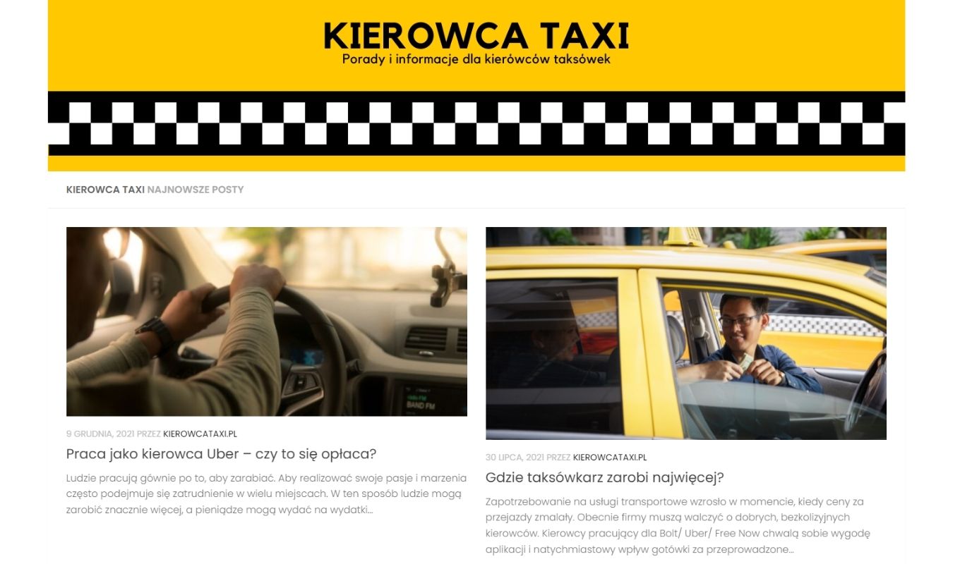 Kierowca taxi