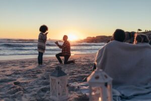 Zaręczyny na plaży - The Rings Event Planners